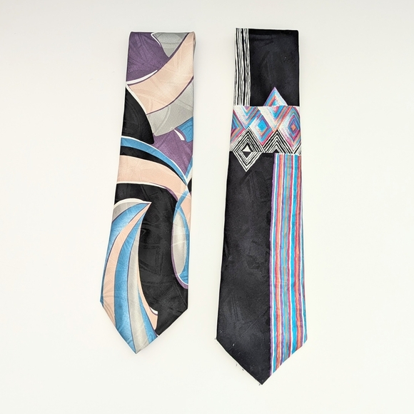 Vibrant Gianfranco Ruffini Italy Men's Ties - Picture 1 of 8